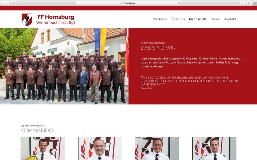 Webseite - FF Hornsburg