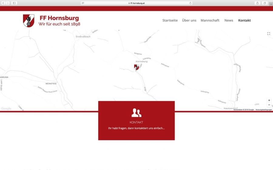 Webseite - FF Hornsburg