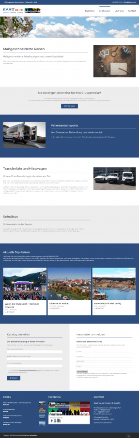 Online Marketing Karltours by rechnerherz