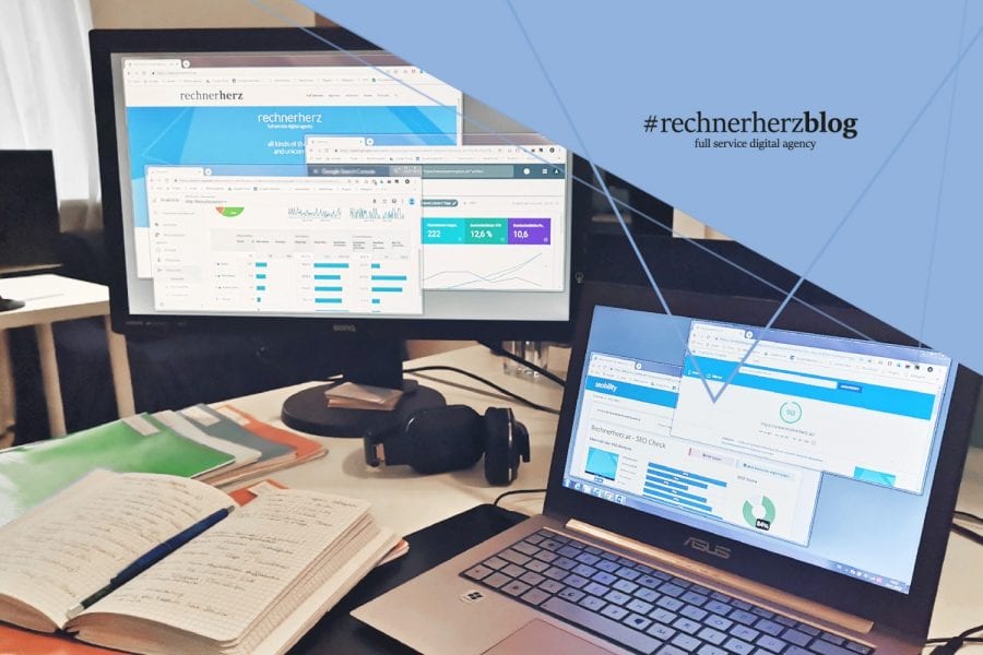 rechnerherz Blog – Webseite optimieren 02 Titelbild für Blog: neue Webseite online