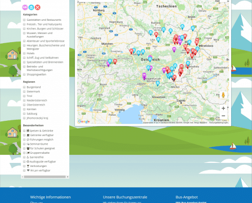 Webseitenerstellung für Bus-Angebot - by rechnerherz