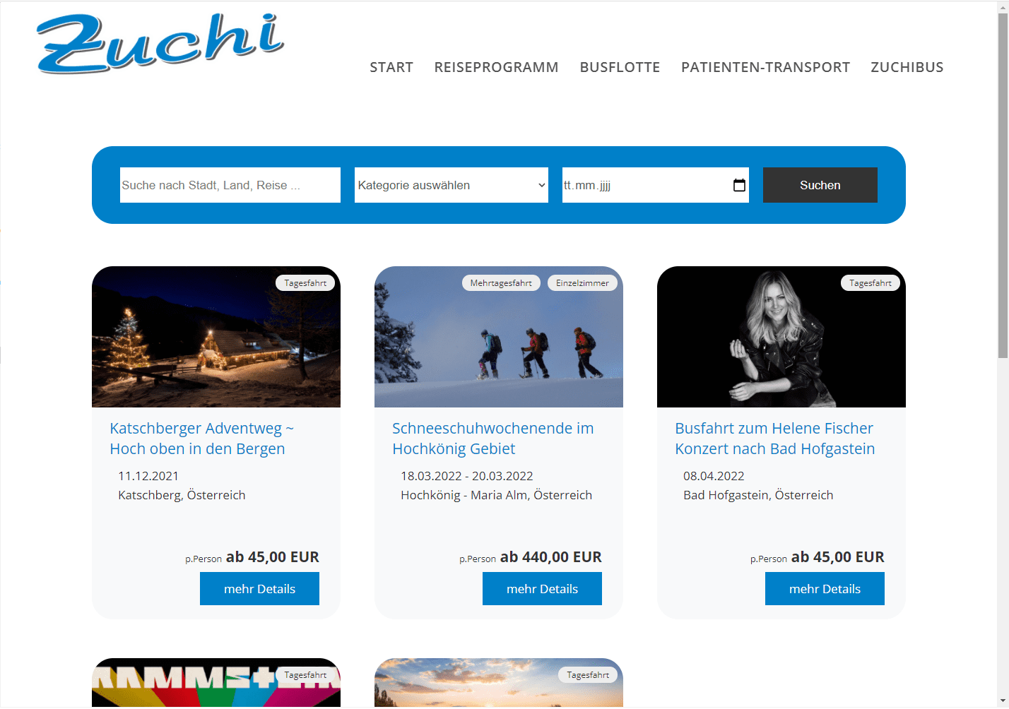 rechnerherz-WordPress Plugin-Zuchi-Frontend-Reisesuche